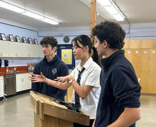 Left to right: Alex Ochoa, Diego Ochoa, Levi McGuire, Joanna Zhao, May Tse Left to right: Alex Ochoa, Diego Ochoa, Levi McGuire, Joanna Zhao, May Tse